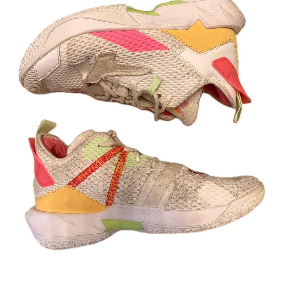 Jordan Why Not Zer0.4 Summer Basketball Shoes Mens 7.5 Multi-Color CQ4231-102